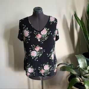 George floral tee size 2X